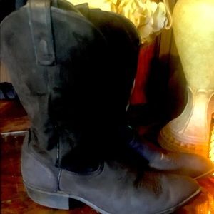 Texas Brand Soft Leather Western Boots Mens Size: 12 D
